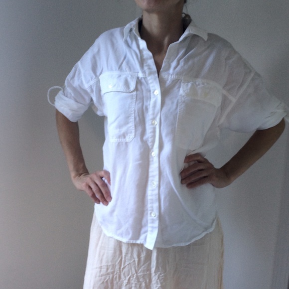 ARITZIA | Group Babaton Utility Button Up Shirt - Picture 11 of 14